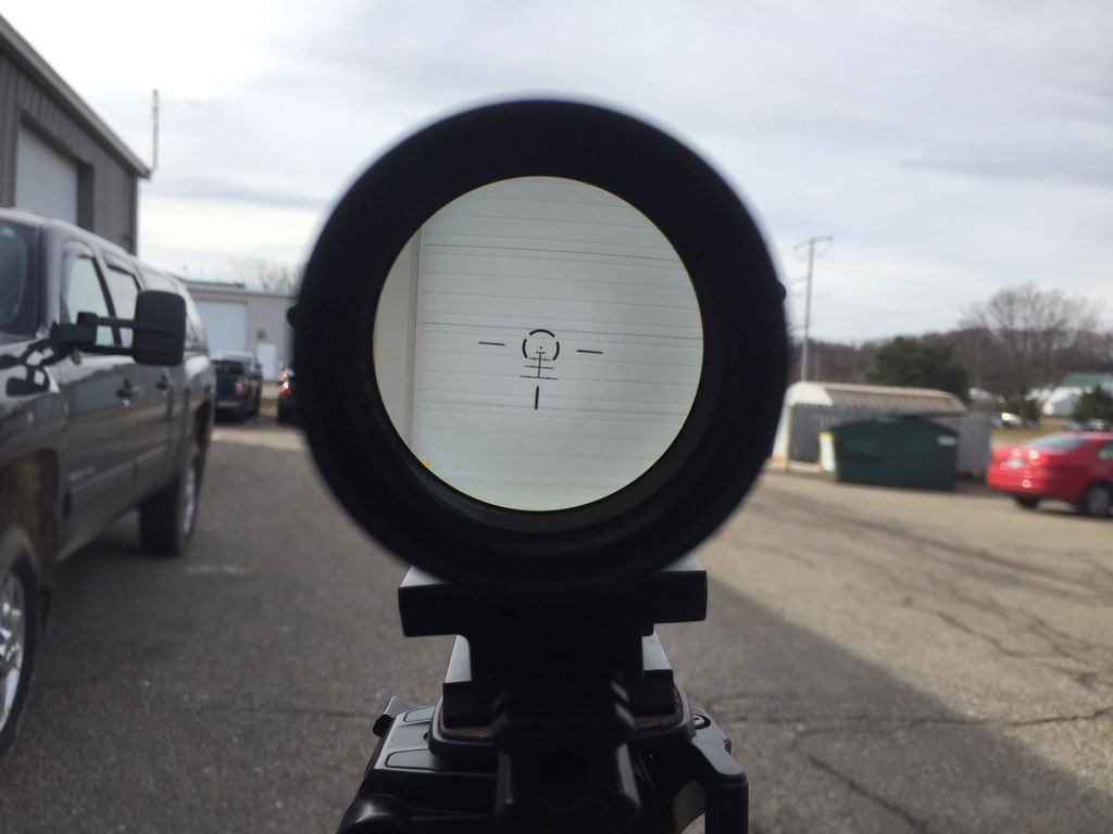 Vortex Optics Strike Eagle 1-8x Reticle