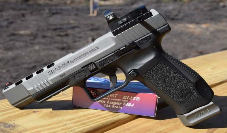Vortex Venom attached to a pistol