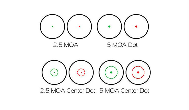 TruGlo Tru-Brite Reticle Choices